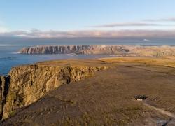 Bild: Nordkap (P) -  0 Uhr 30 / 2019-Norwegen-DJI_0220.jpg