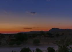 Bild: Sonnenuntergang Klein Aus / 329-Namibia-aus-sonneu.jpg